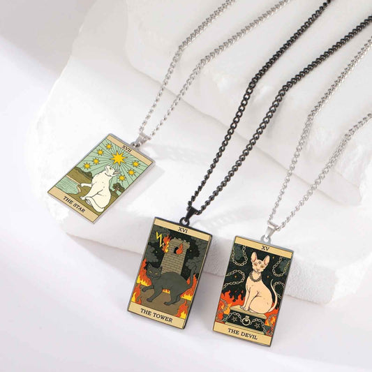 Asralith Tarot Amulet Necklace