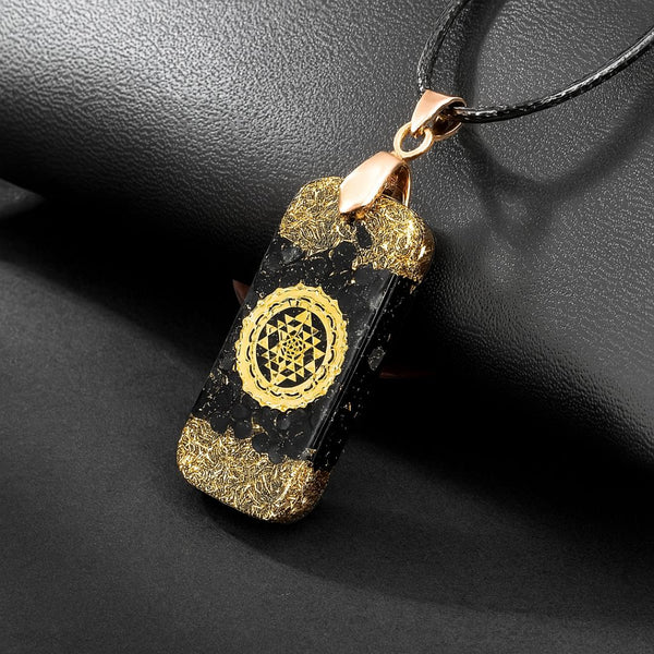 Astral Seal Obsidian Orgonite Talisman