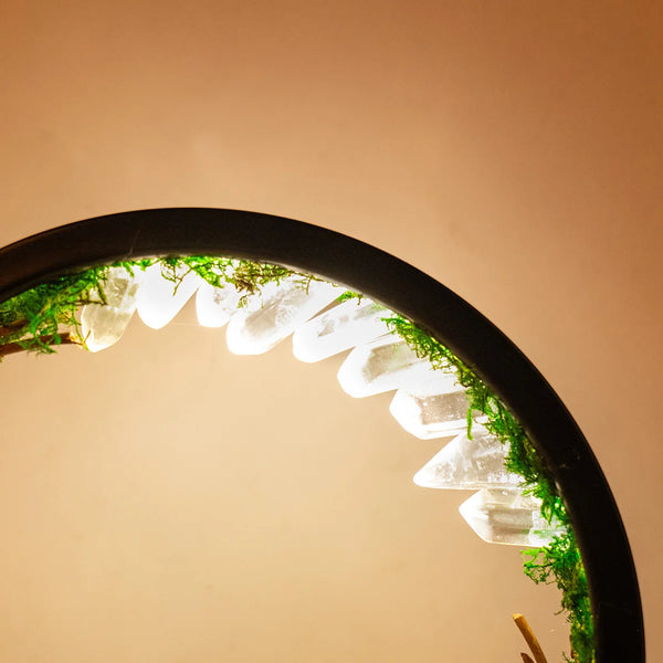 Mirevale Crystal Ring Lamp