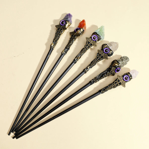 Caduce Vespera Crystal Wand / Scepter