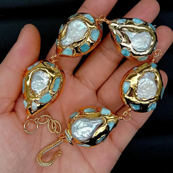 Nayeli Sea Whisper Crystal Bracelet