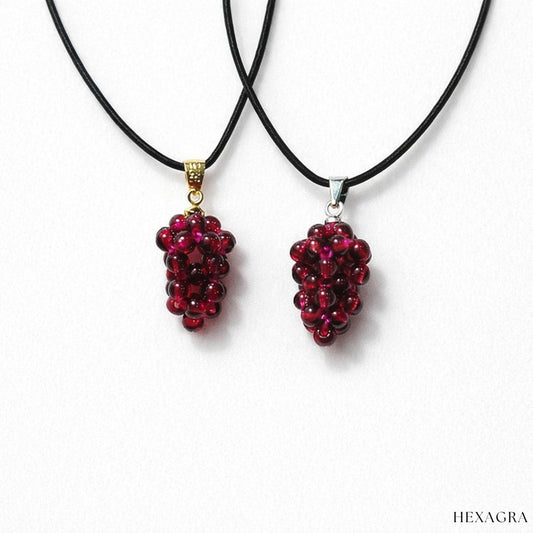 Rubiara Garnet Crystal Necklace
