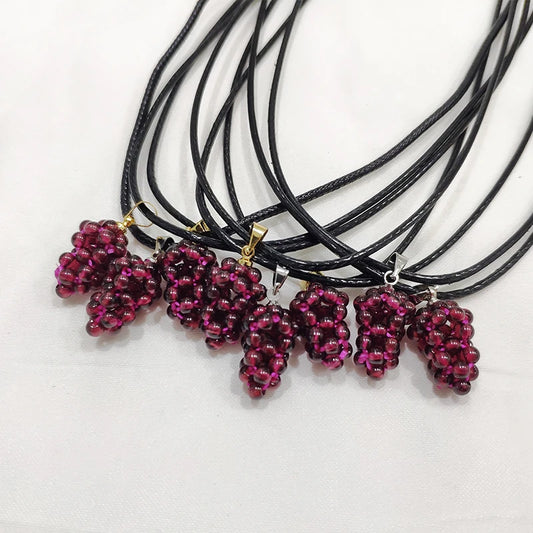Rubiara Garnet Crystal Necklace