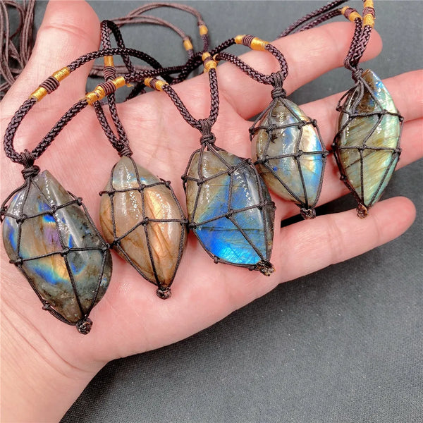 Emberis Labradorite Pendant Necklace