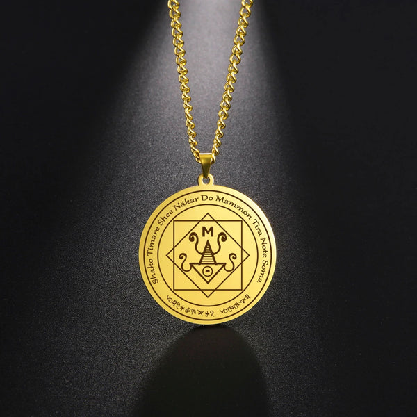 Mamryx Sigil of Mammon Necklace