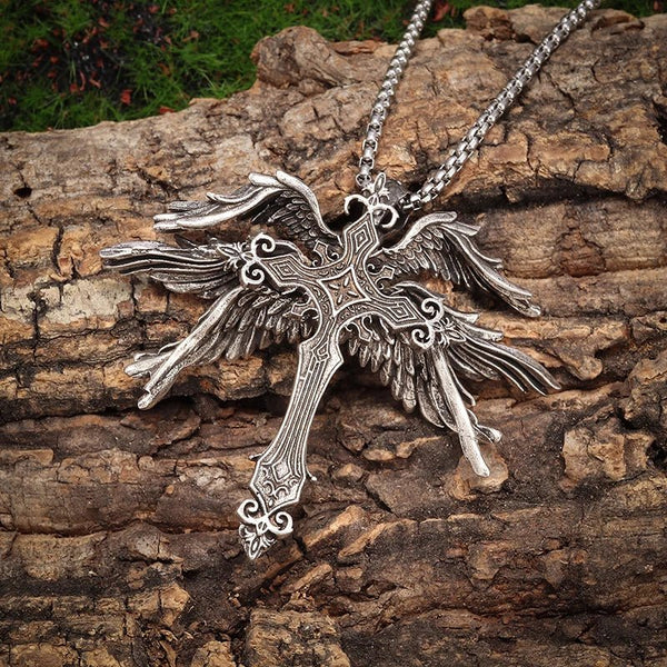 Guardian Angel Six-Wing Necklace