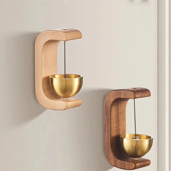 Auraterra Magnetic Brass Door Chime