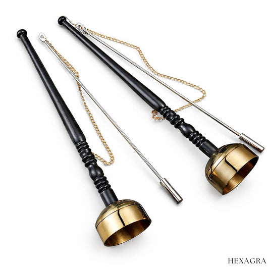 Aurora Tibetan Resonance Meditation Bell - hexagra