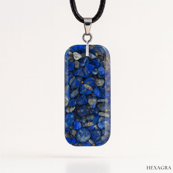 Noctara Lapis Lazuli Orgonite Crystal Necklace