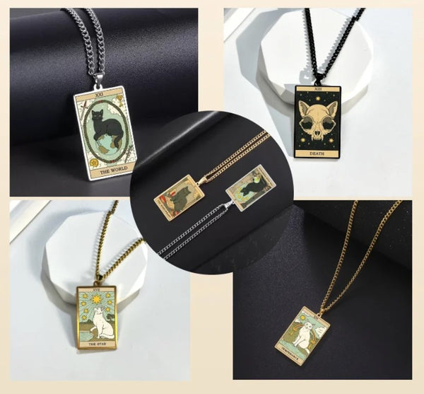 Asralith Tarot Amulet Necklace