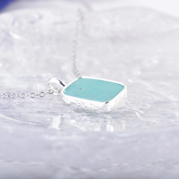 Solmari Gem Slice Crystal Necklace