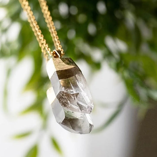 Lunaris Clear Quartz Pendant