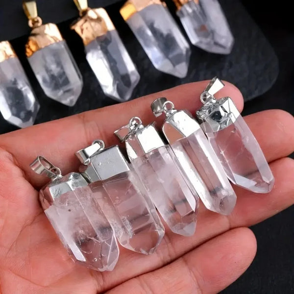 Lunaris Clear Quartz Pendant