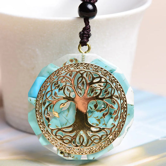 Vitalis Tree of Life Orgonite Pendant