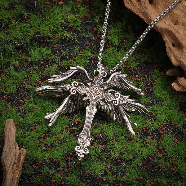 Guardian Angel Six-Wing Necklace