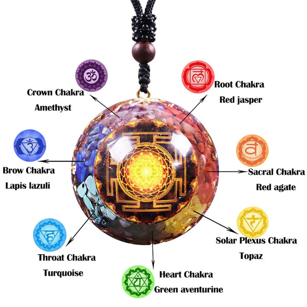 Solar Veil Chakra Talisman