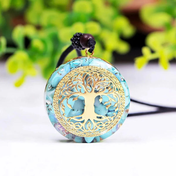 Vitalis Tree of Life Orgonite Pendant