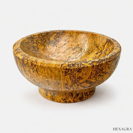 Kalyra Butter Quartz Ritual Bowl - hexagra