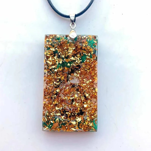 Kavora Guardian Orgonite Crystal Necklace