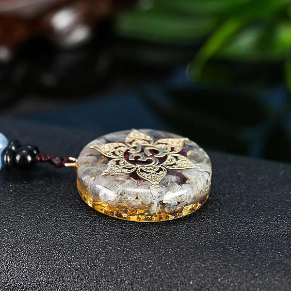 Mantraya Lotus Orgonite Talisman