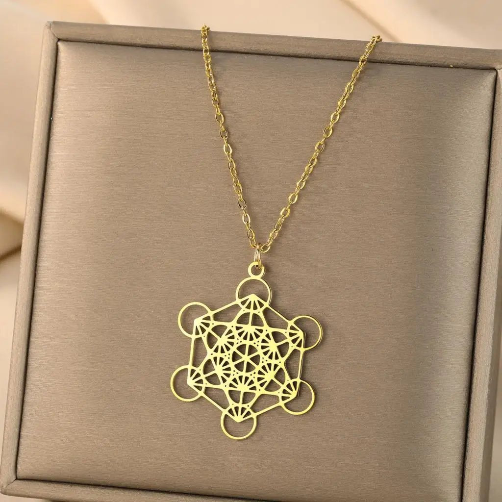 Metatron’s Cube Pendant - hexagra
