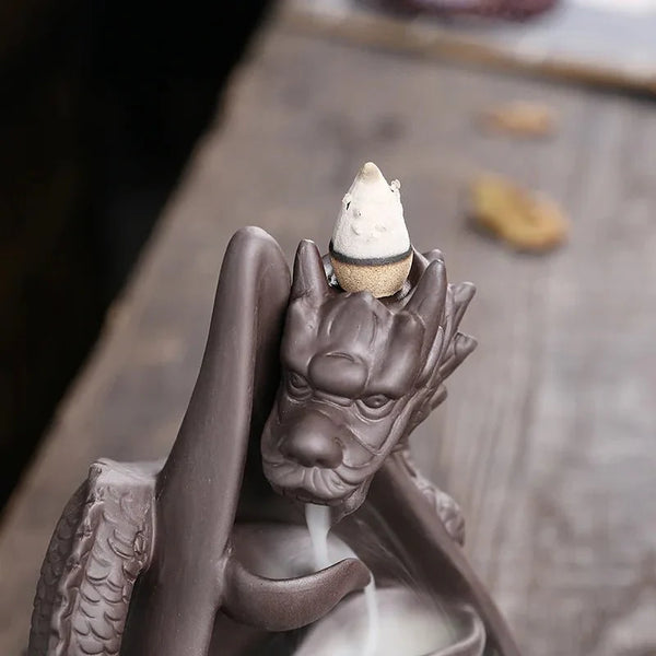 Mystic Dragon Backflow Incense Burner