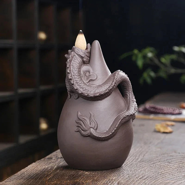Mystic Dragon Backflow Incense Burner