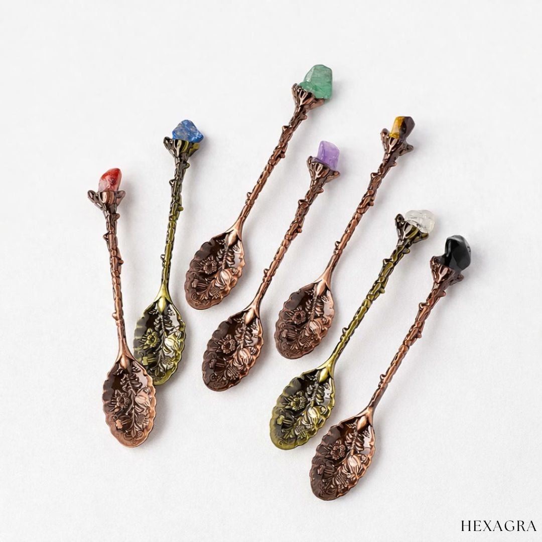 Nytheris Crystal Spoon - hexagra