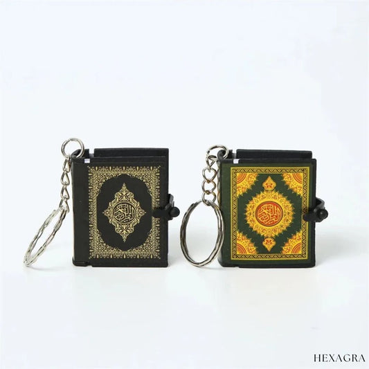 Pocket Blessings Quran Keychain - hexagra