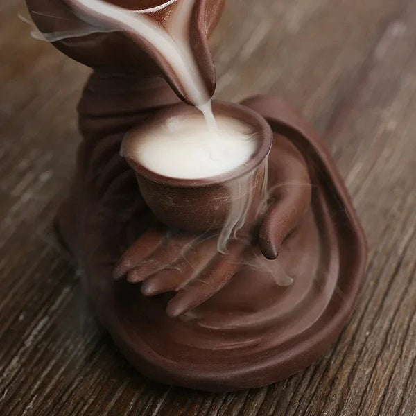 Sacred Hand Backflow Incense Burner