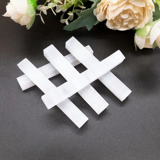 Selenite Energy Cleansing Crystal Wand