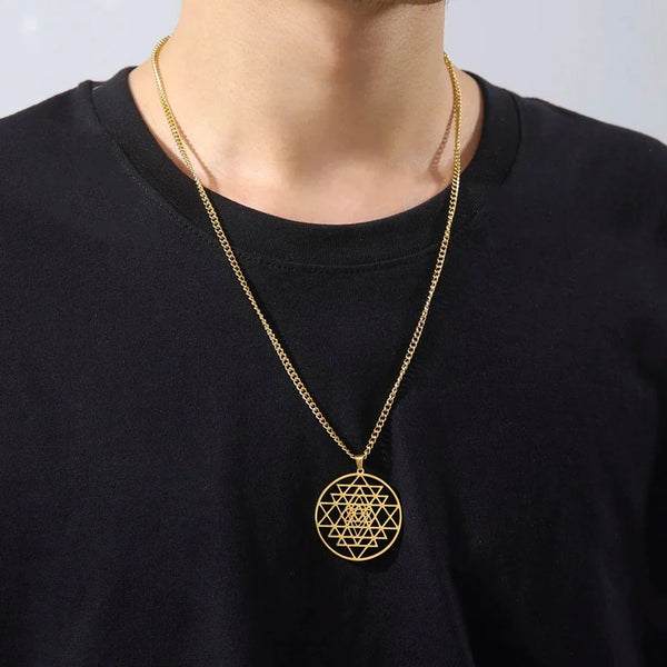 Sri Yantra Guardian Necklace