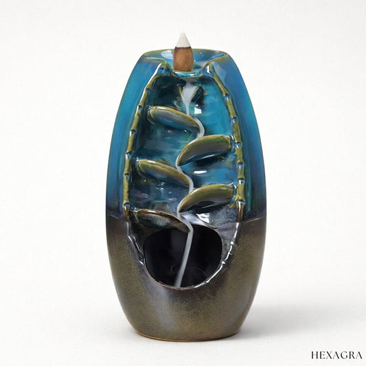 Verdantia Backflow Incense Fountain - hexagra