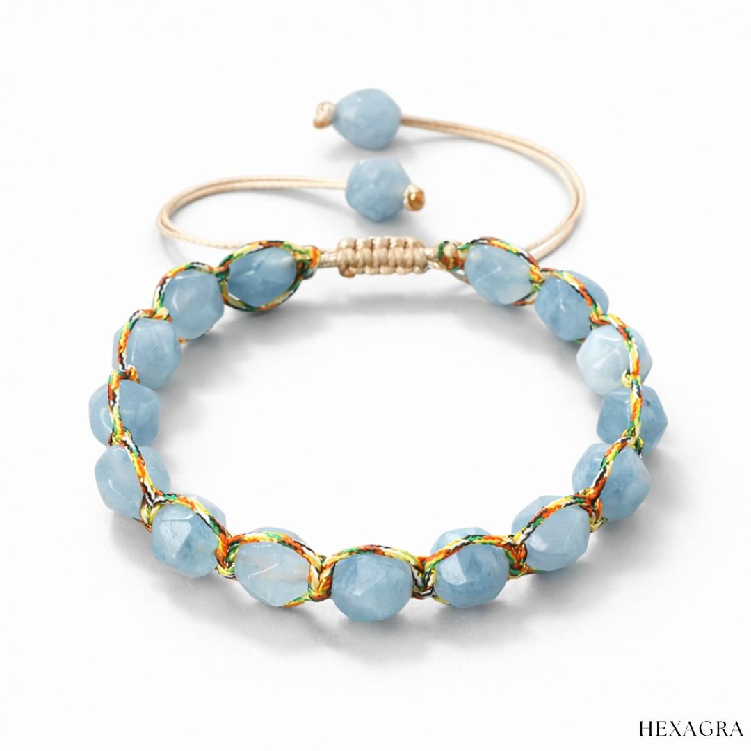 Virellis Adjustable Crystal Bracelet - hexagra