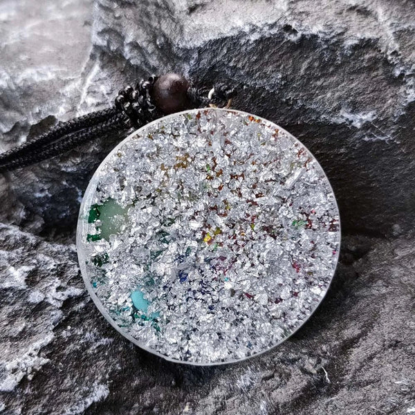 Solvaira 7 Chakra Orgonite Pendant